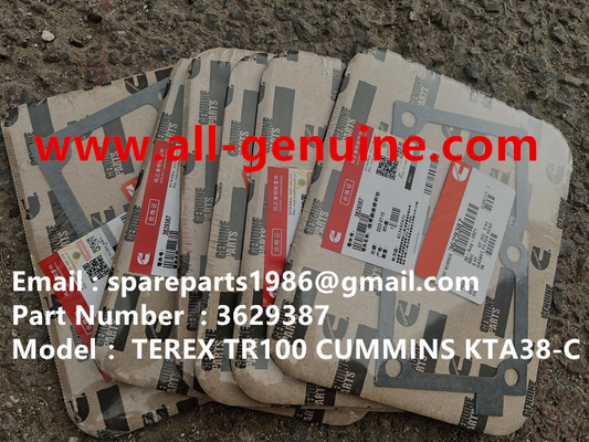 China 3629387 JUNTA TEREX CUMMINS DUMP TRUCK TR50 TR60 TR100 TR70 CAMIÓN VOLQUETE MINERO FUERA DE CARRETERA RÍGIDO MT4400AC proveedor
