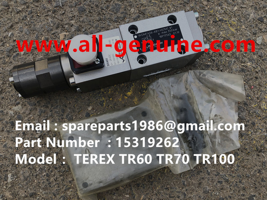 China TEREX 15319262 VALVE NHL DUMP camión minero cantera camión de carga de la autopista rígido TR45 TR50 TR60 TR70 proveedor