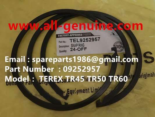 China TEREX 09252957 ANILLO DE PRESIÓN TR100 TR60 EJE TRASERO VOLQUETE MINERO NHL proveedor