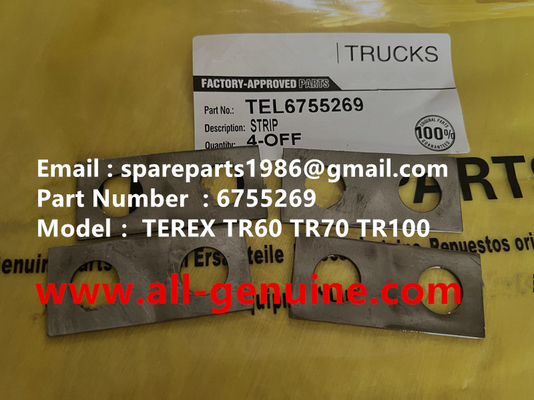 China 6755269 PLACA TEREX NHL SANY TR35A 3303 3305 3307 TR50 TR60 TR100 NTE240 NTE260 MT3600 MT3700 MT4400AC proveedor