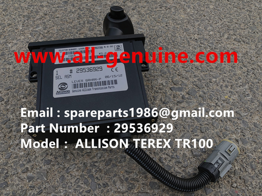 China 29536929 SELECTOR TRANSMISIÓN ALLISON TR100 MT4400 CAMIÓN VOLQUETE UNIT RIG proveedor