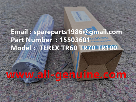 China TEREX 15503601 FILTRO FUERA DE CARRETERA NHL DUMP TRUCK TR35 TR50 TR60 TR100 3305B 3305F 3303 3307 TR45 TR70 MT4400 CUMMINS proveedor