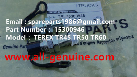 China 15300946 CONECTOR DE ENSAJAMENTO KOMATSU 730E 830E UNIDAD TEREX RIG BUCYRUS MT4400AC MT5500 MT3600 NTE240 NTE260 El equipo de ensayo de la unidad TEREX se encuentra en el centro de la ciudad de BUCYRUS. proveedor