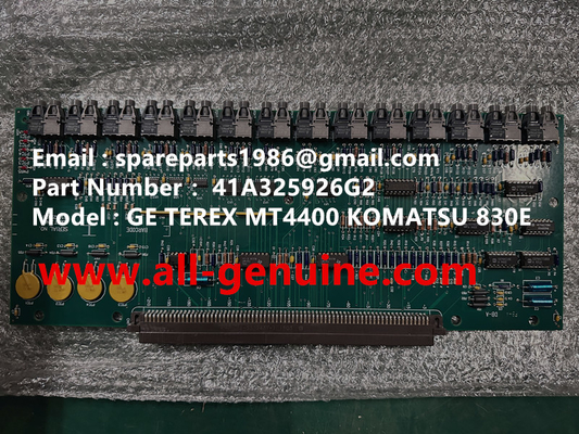 China 41A325926G2 TARJETA GE 730E 830E  TEREX UNIT RIG BUCYRUS MT4400AC MT5500 MT3600 NTE240 NTE260 proveedor
