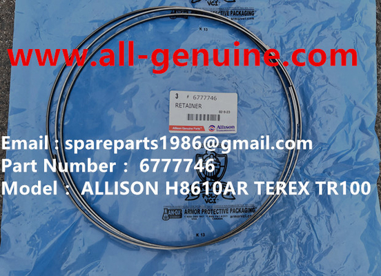 China 6777746 RETENER ALLISON TRANSMISSION TR100 MT4400 UNIDAD RIG camión de basura proveedor