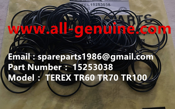 China 15253038 O RING TEREX DUMP TRICK TR35 TR50 TR60 TR100 CUMMINS ALLISON UNIT RIG MT4400 MT3600 MT3300 MT3700 SANY El equipo de la unidad de la unidad de la unidad de la unidad de la unidad proveedor