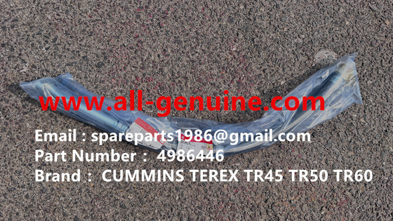 China TUBO DE ACEITE CUMMINS TEREX 4986446  PARA CAMIÓN VOLQUETE DE MINERÍA NHL TR35 TR50 TR60 TR100 3305B 3305F 3303 3307 TR45 TR70 MT4400 proveedor