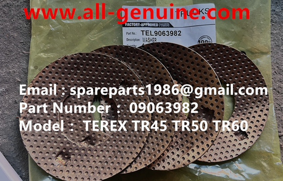 China 9063982 LAVAJERA TEREX TROLER MINERAL TROLLER DE DAMP TR35 TR50 TR60 TR100 3305B 3305F 3303 3307 TR45 TR70 MT4400 proveedor