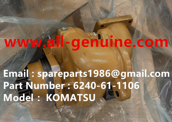 China 6240-61-1106 PUMPA DE AGUA TEREX NHL TR50 TR60 TR45 TR70 TRAMPAS DE DEMPRO DE MINAS Verdadero proveedor