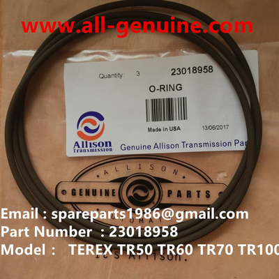 China ALLISON TRANSMISSION 23018958 JUNTA TÓRICA TEREX TR35A 3305F 3305G 3305K 3305B RTD PIEZAS ORIGINALES proveedor