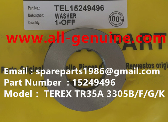 China TEREX 15249496 LAVAJERA MINERAL TRANQUILLO de descarga de la NHL TR35 TR50 TR60 TR100 3305B 3305F 3303 3307 TR45 TR70 MT4400 proveedor