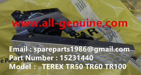 China 15231440 PEDAL TEREX 3305F 3305G 3305B 3305K RÍGIDO camión de basura minería fuera de la autopista proveedor