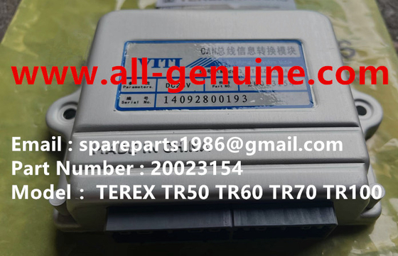 China TEREX 20023154 INTERFAZ DE CONTROL FUERA DE CARRETERA VOLQUETE NHL TR35 TR50 TR60 TR100 3305B 3305F 3303 3307 TR45 TR70 MT4400 proveedor