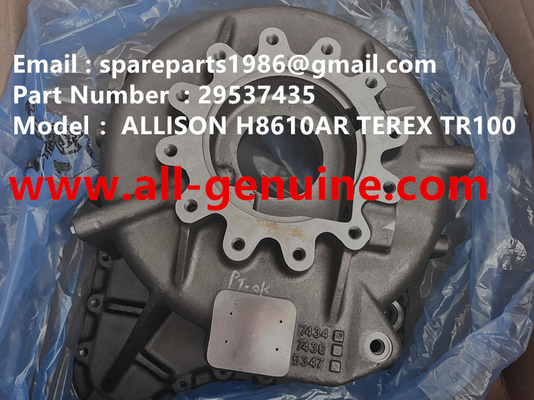 China 29537435 ALLISON COVER trasero TEREX 3303 3305 3307 TR35A TR50 TR60 TR100 UNIDAD DE TRUCK DE DUMP RIG MT3300 MT3600 MT3700 MT4400 proveedor