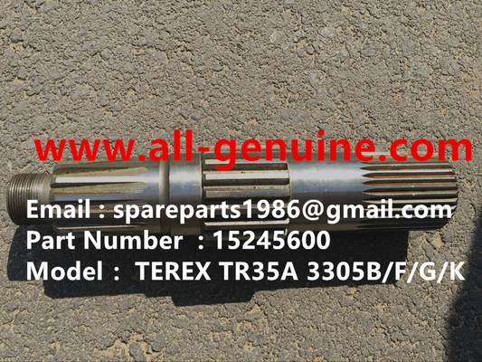 China 15245600 SHAFT TEREX NHL CUMMINS ALLISON 3303 3305 3307 TR35A TR50 TR60 TR100 UNIDAD RIG MT3300 MT3600 MT3700 MT4400 proveedor