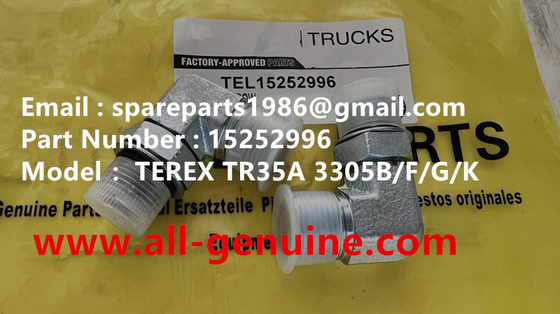 China 15252996 CODO TEREX DUMP TRUCK TR35 TR50 TR60 TR100 3305B 3305F 3303 3307 TR45 TR70 MT4400 proveedor