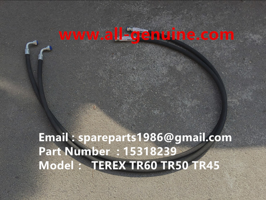China TEREX 15318239 HOSE MINING NHL DUMP TRUCK TR35 TR50 TR60 TR100 3305B 3305F 3303 3307 TR45 TR70 MT4400 proveedor