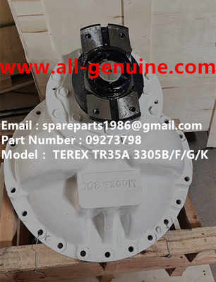 China 09273798 ASSY DIFERENCIAL TEREX Camión de descarga TR35 TR50 TR60 TR100 3305B 3305F 3303 3307 TR45 TR70 MT4400 proveedor