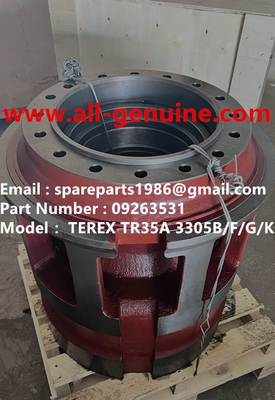 China 09263531 BUJE DE RUEDA TEREX MINING NHL DUMP TRUCK TR35 TR50 TR60 TR100 3305B 3305F 3303 3307 TR45 TR70 MT4400 proveedor