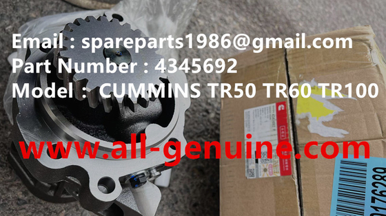 China 4345692 BUMPA DE OLEO CUMMINS TURBO CHARGER TEREX TR100 MINERÍA camión de descarga rígido de la autopista camión de las partes originales proveedor