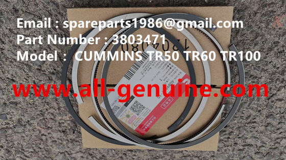 China 3803471 PISTON RING SET CUMMINS TEREX TR100 MINING RIGID DUMP TRUCK OFF HIGHWAY TRUCK PARTES originales para el transporte de mercancías por carretera y para el transporte de mercancías por carretera proveedor