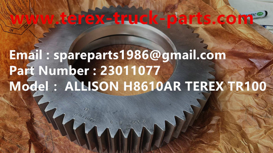 China 23011077 GEAR ALLISON TRANSMISSION TR100 TR50 TR60 TR35 TR45 TR70 3305F 3305B 3305G Minería MT4400 camión de descarga rígido proveedor