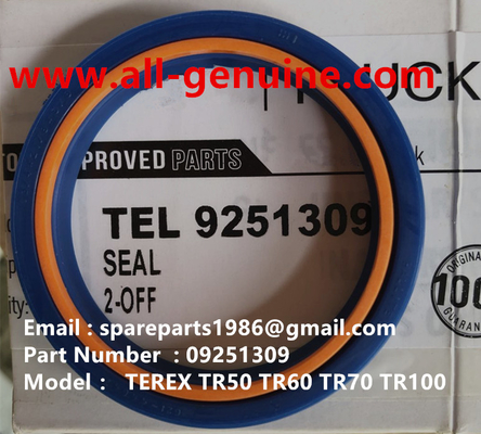 China TEREX 09251309 SELLO NHL MINAR CAMIÓN DE VOLVER TR35 TR50 TR60 TR100 3305B 3305F 3303 3307 TR45 TR70 MT4400 proveedor
