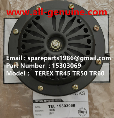 China TEREX 15303069 BOCINA CAMIÓN VOLQUETE TR35 TR50 TR60 TR100 3305B 3305F 3303 3307 TR45 TR70 MINERÍA FUERA DE CARRETERA CUMMINS ALLISON proveedor