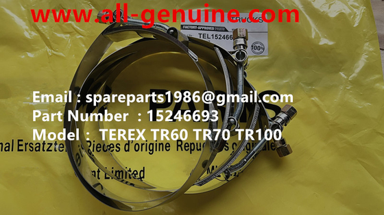 China 15246693 ABRAZADERA TEREX TR50 TR60 TR70 TR100 TR45 3305F 3305B TR35A CAMIÓN VOLQUETE RÍGIDO MINERÍA FUERA DE CARRETERA CUMMINS ALLISON proveedor