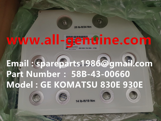 China 58B-43-00660 MOTOR DE RUEDA GE 5GEB25A KOMATSU 730E 830E TEREX UNIT RIG BUCYRUS MT4400AC MT5500 MT3600 NTE240 NTE260 proveedor