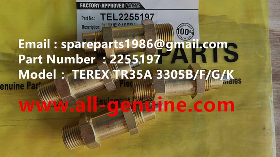 China 2255197 VALVE TEREX DUMP TRUCK TA40 TR50 TR60 TR70 TR100A MT4400 MT3600 MT3700 MT5500 GE NTE240 NTE260 El vehículo de descarga de las válvulas se encuentra en la parte inferior de la parte superior de la parte superior del conductor. proveedor