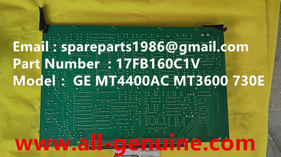 China 17FB160C1V CARD GE TEREX UNIT RIG BUCYRUS MT4400AC MT5500 MT3600 NTE240 NTE260 NHL TRUCK DUMP TROLLER Minería proveedor