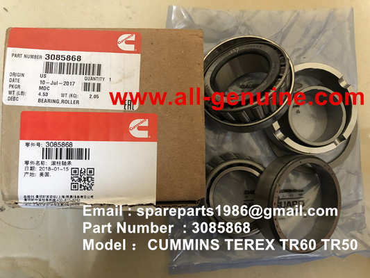 China CUMMINS TEREX 3085868 RODAMIENTO DE RODILLOS NHL CAMIÓN VOLQUETE MINERO TR35 TR50 TR60 TR100 3305B 3305F 3303 3307 TR45 TR70 MT4400 proveedor