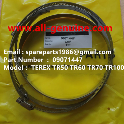 China TEREX 09071447 CLAMP OFF HIGHWAY NHL MINING DUMP TRUCK TR35 TR50 TR60 TR100 3305B 3305F 3303 3307 TR45 TR70 MT4400 proveedor