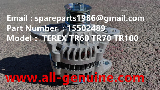 China 15502489 ALTERNADOR TEREX CUMMINS NHL CAMIÓN VOLQUETE RÍGIDO TR35 TR50 TR60 TR100 3305B 3305F 3303 3307 TR45 TR70 MT4400 proveedor