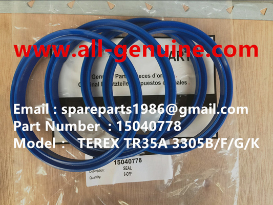 China TEREX 15040778 SEAL MINING NHL DUMP TRUCK TR35 TR50 TR60 TR100 3305B 3305F 3303 3307 TR45 TR70 MT4400 proveedor