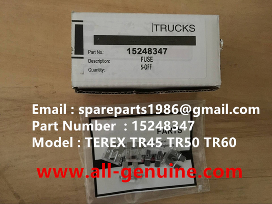 China TEREX 15248347 FUSIBLE 25A NHL VOLQUETE MINERÍA CANTERA TR50 TR60 TR70 proveedor
