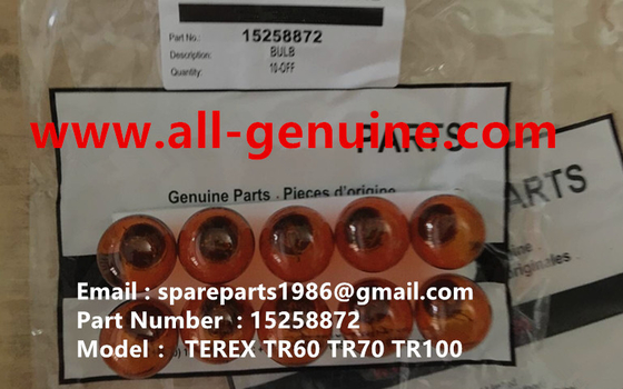 China TEREX 15258872 BULB-24V 21W HD NHL DUMP TRUCK minería TR50 TR60 TR70 proveedor