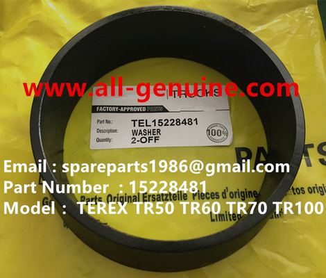 China TEREX 15228481 ARANDELA TR100 TR70 CAMIÓN MINERO FUERA DE CARRETERA PIEZAS ORIGINALES proveedor