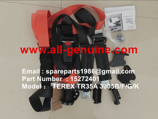 China TEREX 15272401 KIT DE CINTURÓN DE SEGURIDAD NHL PARA CAMIÓN VOLQUETE DE MINERÍA TR35 TR50 TR60 TR100 3305B 3305F 3303 3307 TR45 TR70 MT4400 proveedor