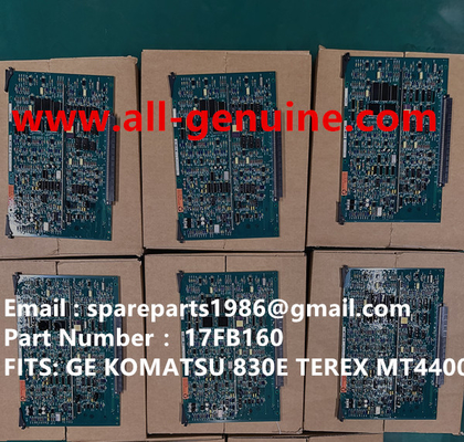 China 17FB160 CARD FITS GE TEREX UNIT RIG BUCYRUS MT4400AC MT5500 MT3600 NTE240 NTE260 NHL TRUCK DUMP TROLLER MINERÍA de las minas proveedor
