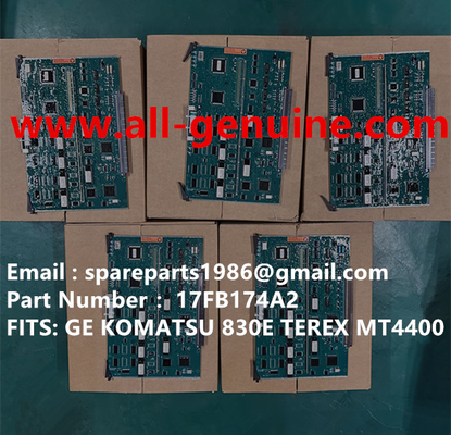 China 17FB174A2 CARD FITS GE TEREX UNIT RIG BUCYRUS MT4400AC MT5500 MT3600 NTE240 NTE260 NHL DUMP TRUCK TROLLER Minería proveedor