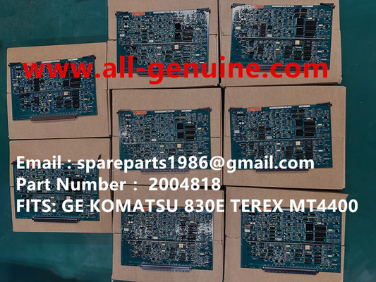 China 2004818 CARD FITS GE TEREX UNIT RIG BUCYRUS MT4400AC MT5500 MT3600 NTE240 NTE260 NHL camión de basura camión de carga minería proveedor