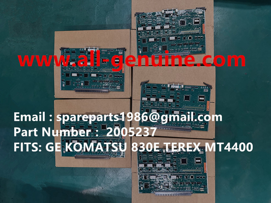 China 2005237 CARD FITS GE TEREX UNIT RIG BUCYRUS MT4400AC MT5500 MT3600 NTE240 NTE260 NHL camión de basura camión de carga minería proveedor