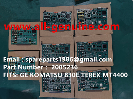 China 2005236 CARD FITS GE TEREX UNIT RIG BUCYRUS MT4400AC MT5500 MT3600 NTE240 NTE260 NHL camiones de descarga de basura camiones de carga minería proveedor