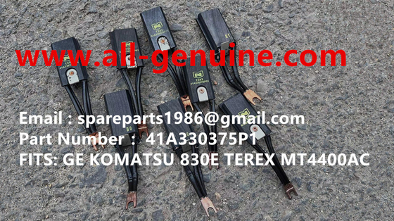 China 41A330375P1 CEPILLO DE CARBONO KOMATSU 830E GE TEREX UNIT RIG BUCYRUS MT4400AC MT5500 MT3600 NTE240 NTE260 NHL proveedor