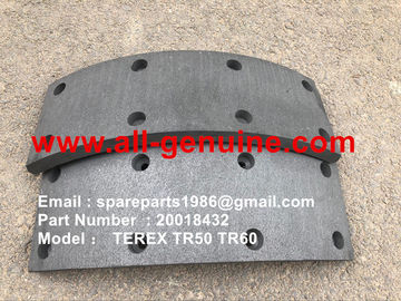 China TEREX 20018432 LINING TR50 TR60 TR70 TR100 TR45 3305F 3305B TR35A camión rígido de basura minería fuera de la carretera proveedor