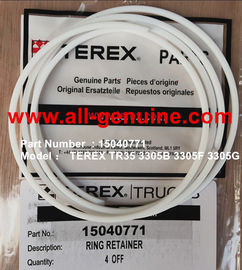 China TEREX 15040771 RING BACKUP MINING NHL DUMP TRUCK TR35 TR50 TR60 TR100 3305B 3305F 3303 3307 TR45 TR70 MT4400 proveedor