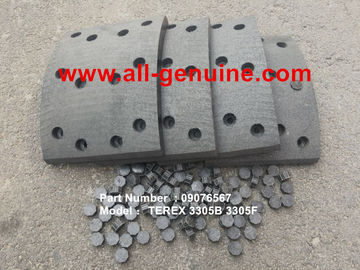 China TEREX 09076567 KIT DE REVESTIMIENTO NHL DUMP TRUCK TR35 TR50 TR60 TR100 3305B 3305F 3303 3307 TR45 TR70 MT4400 proveedor
