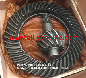 China TEREX 09232716 GER SECUNDARIO ROBERÍA MINERA TRUQUERIO de descarga de petróleo de la NHL TR35 TR50 TR60 TR100 3305B 3305F 3303 3307 TR45 TR70 MT4400 proveedor